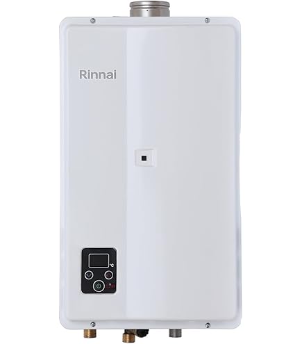 Aquecedor de Agua a Gás Eletrônico 33L E33 Rinnai GLP Prata